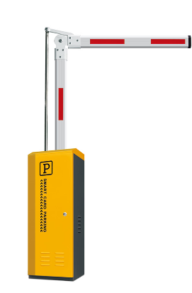 豪华90°曲臂道闸